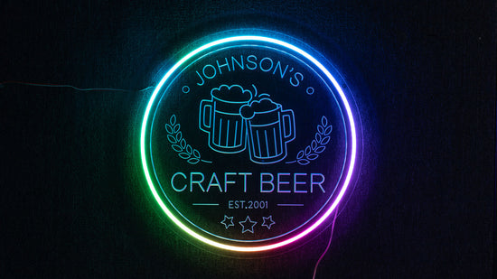 3D Engraved LED Neon Signs