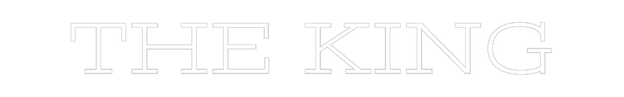 Design Your Own Sign THE KING