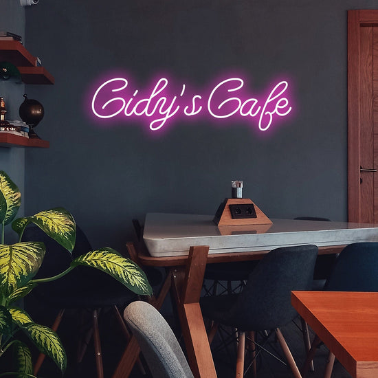 Design your Text Neon Signs for Cafe & Restaurant