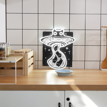 UFO Cats LED Neon Sign