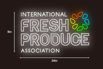 100cm wide x 59.6cm tall customized led neon sign inquiry