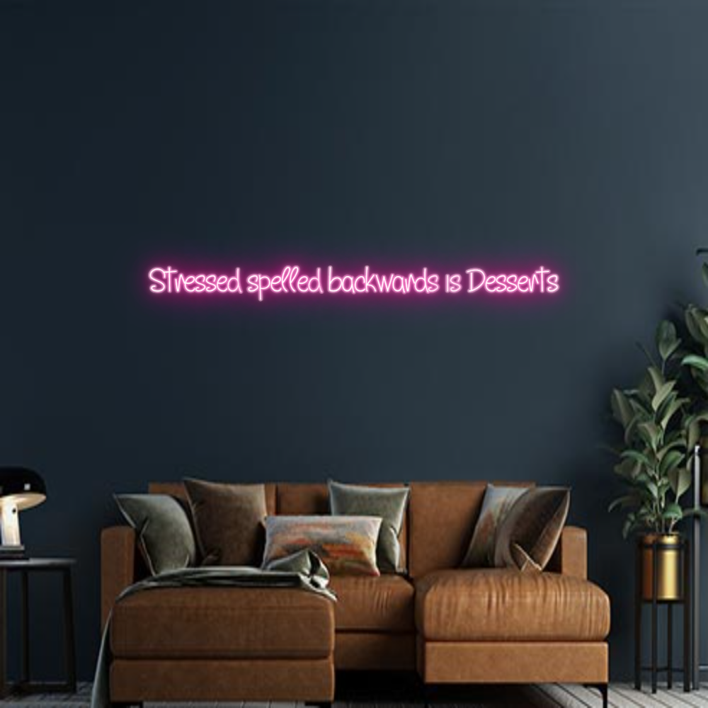 Design Your Own Sign Stressed spel...