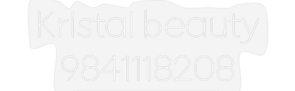 Design Your Own Sign Kristal beaut...