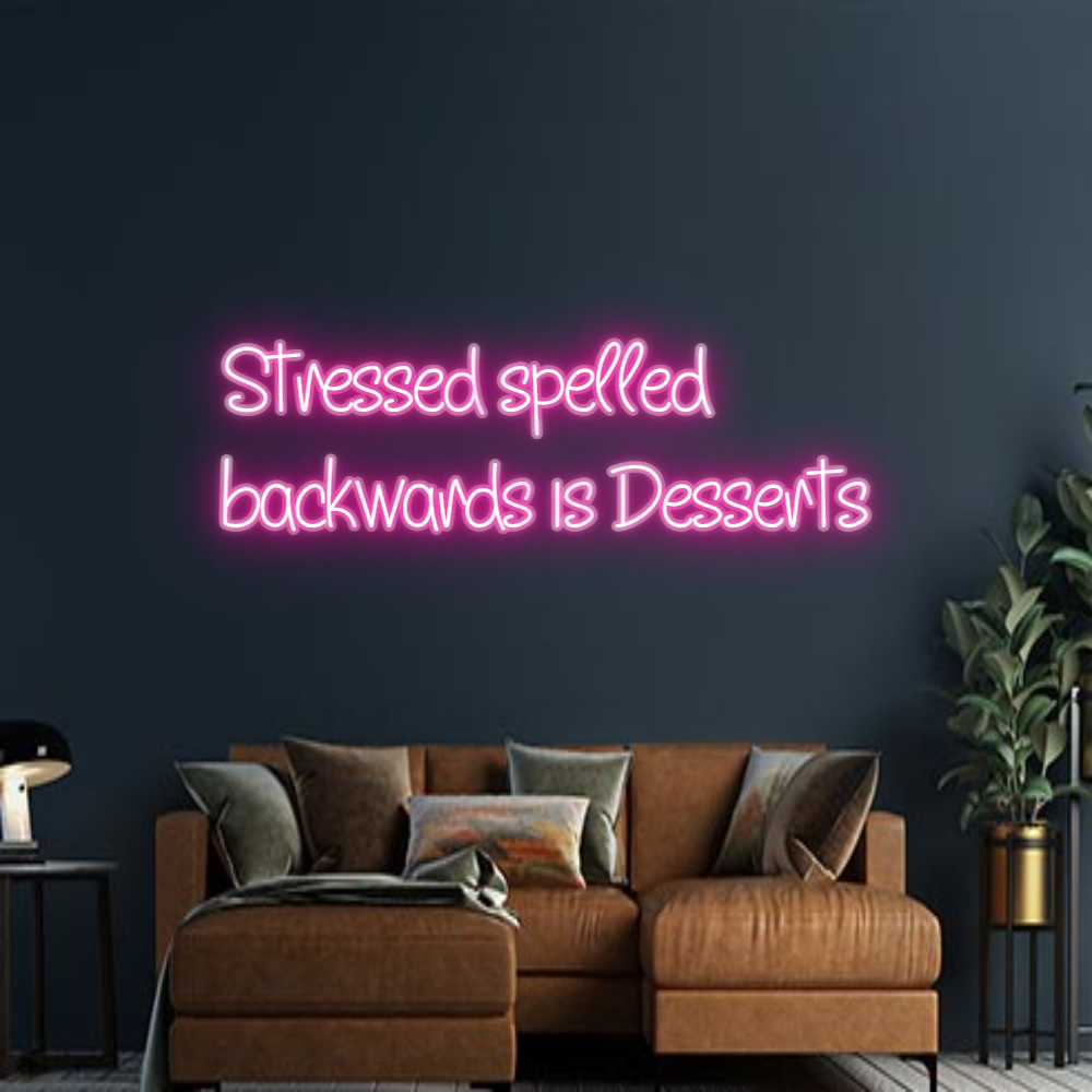 Design Your Own Sign Stressed spel...