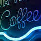 Multicolor Personalized Neon Sign for Coffee Shops