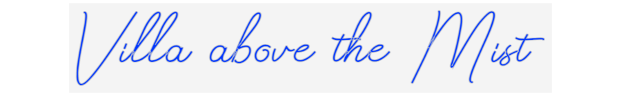 Design Your Own Sign Villa above t...