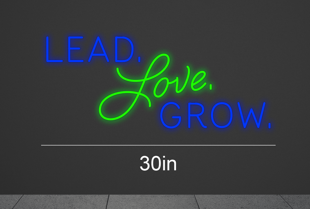 30inch wide x 13inch tall customized led neon sign inquiry