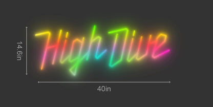 60inch wide x 21.9inch tall customized led neon sign inquiry