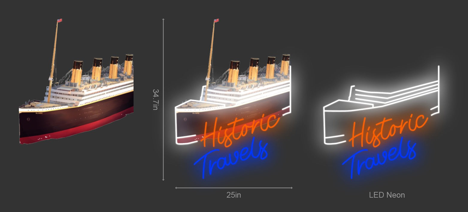 50cm wide x 20.7cm tall customized led neon sign inquiry, Lisa Pence