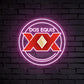 "DOS EQUIS XX" Words Logo Beer Neon Sign