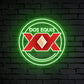 "DOS EQUIS XX" Words Logo Beer Neon Sign