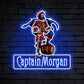 “Captain Morgan” Words Logo Bar Neon Sign