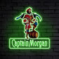 “Captain Morgan” Words Logo Bar Neon Sign