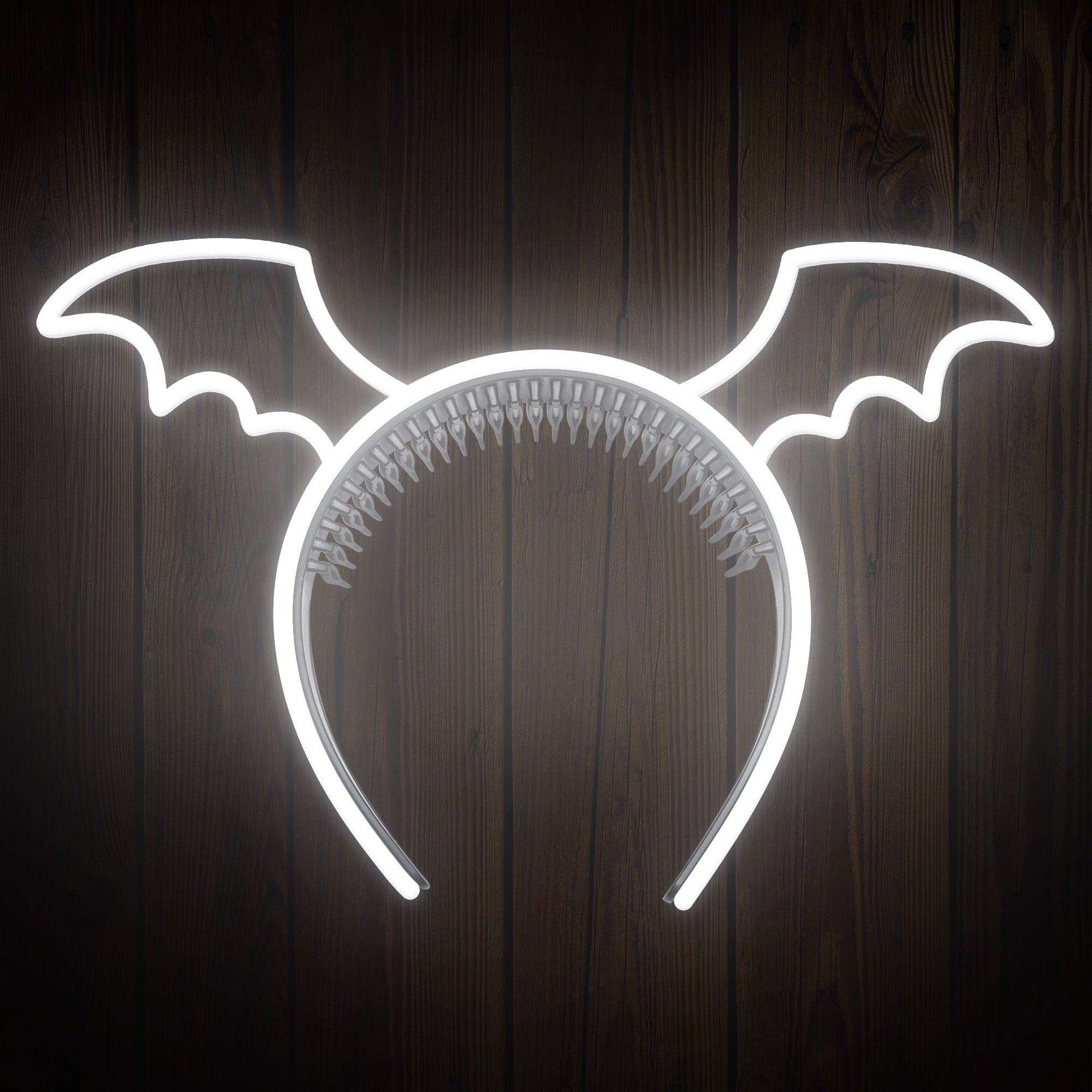 Bat Wings Headband Neon Sign