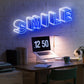 "SMILE" 3D Word Neon Sign