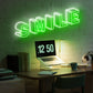 "SMILE" 3D Word Neon Sign