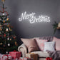 "Merry Christmas" Word Neon Sign
