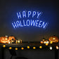 "HAPPY HALLOWEEN" Words Halloween Neon Sign