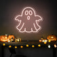 Cute Ghost Halloween Neon Sign