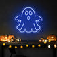 Cute Ghost Halloween Neon Sign