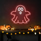 Cute Ghost Halloween Neon Sign