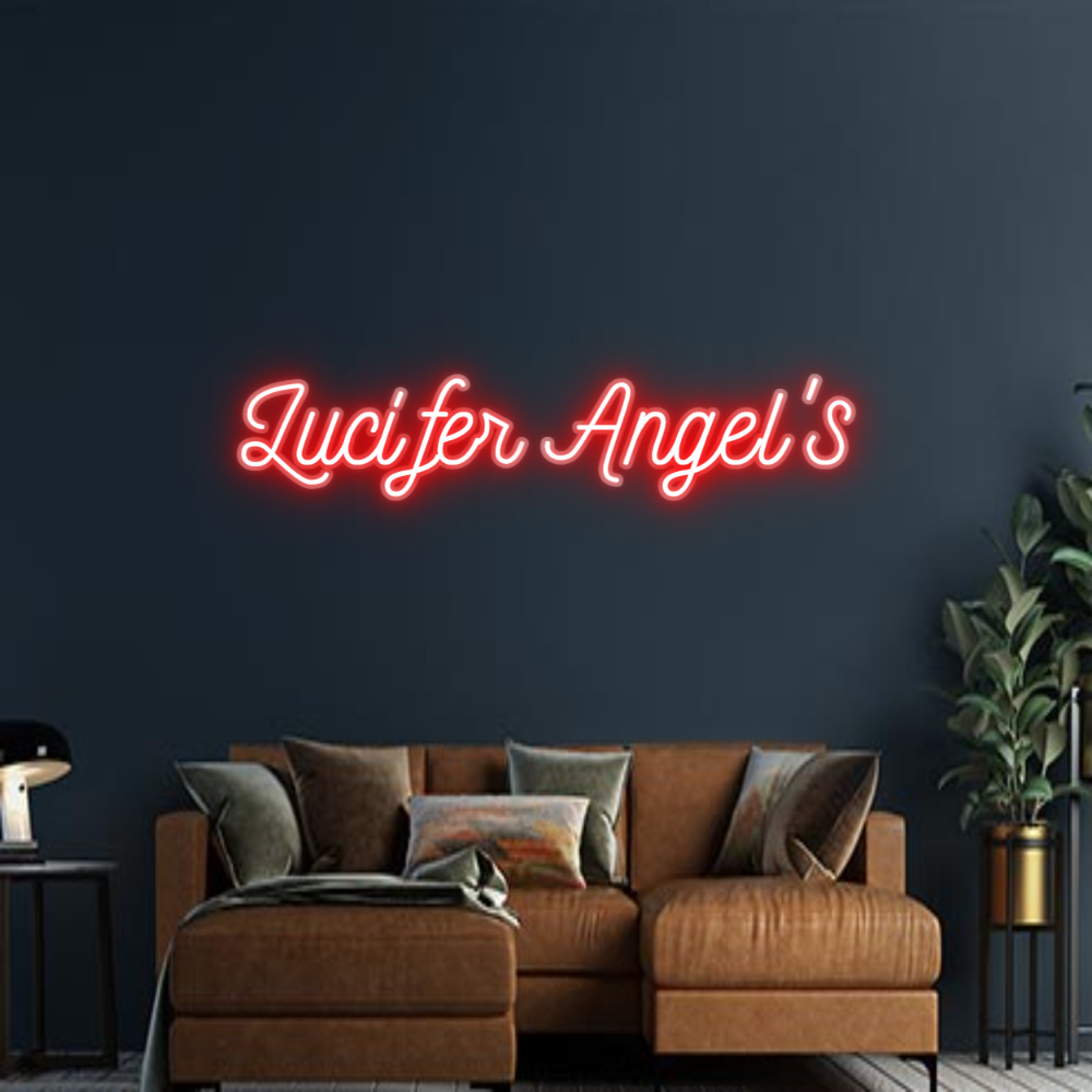 Design Your Own Sign Lucifer Angel's