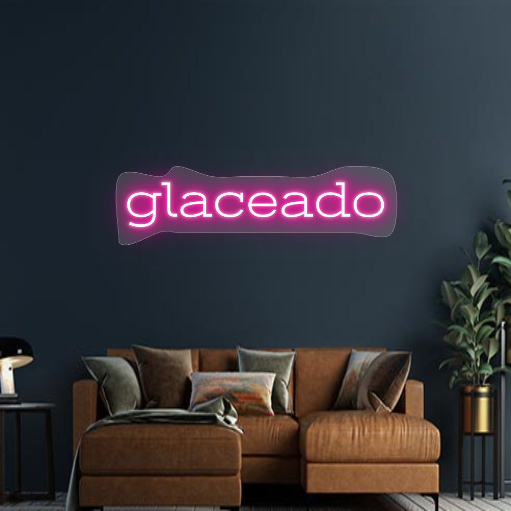 Design Your Own Sign glaceado