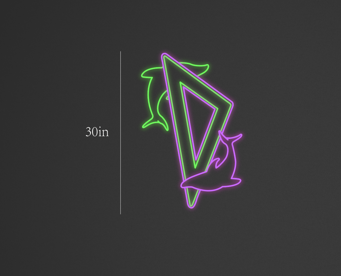 20Inch wide x 30Inch tall customized led neon sign inquiry