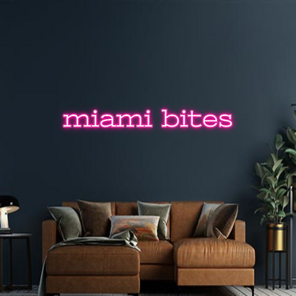 Design Your Own Sign miami bites
