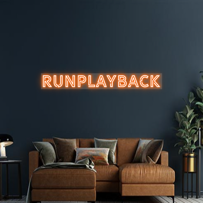 Design Your Own Sign RUNPLAYBACK