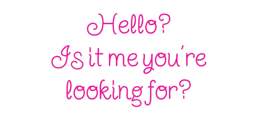 Design Your Own Sign Hello?
Is it...