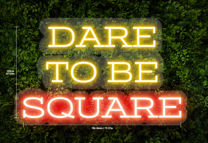 55.8in X 32.44in customized traditional neon sign inquiry