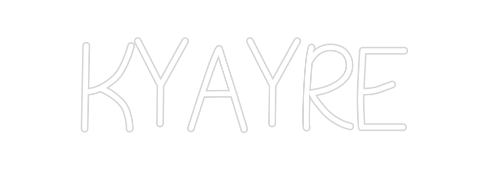 Design Your Own Sign Kyayre