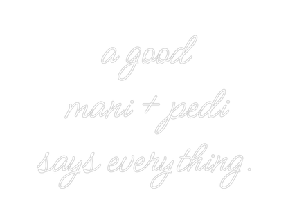 Design Your Own Sign a good 
mani ...