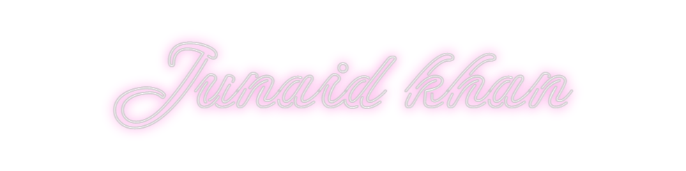 Design Your Own Sign Junaid khan