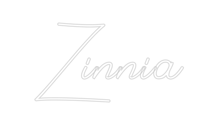 Design Your Own Sign Zinnia