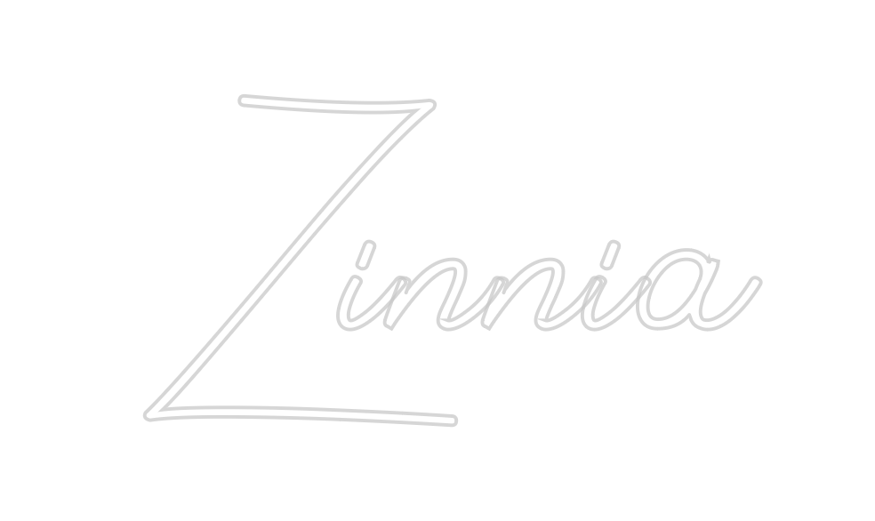 Design Your Own Sign Zinnia