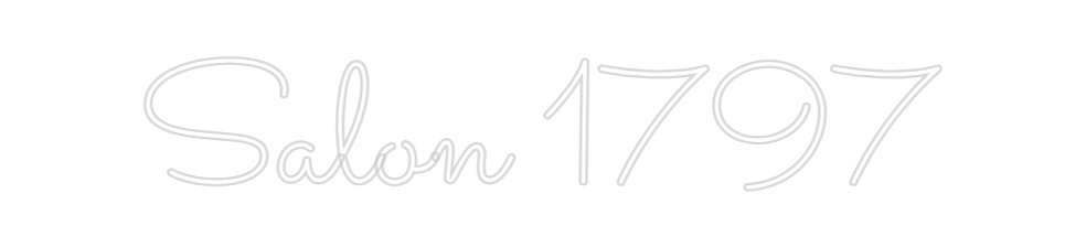 Design Your Own Sign Salon 1797