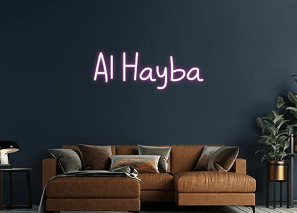 Design Your Own Sign Al Hayba