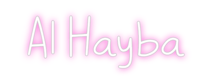 Design Your Own Sign Al Hayba