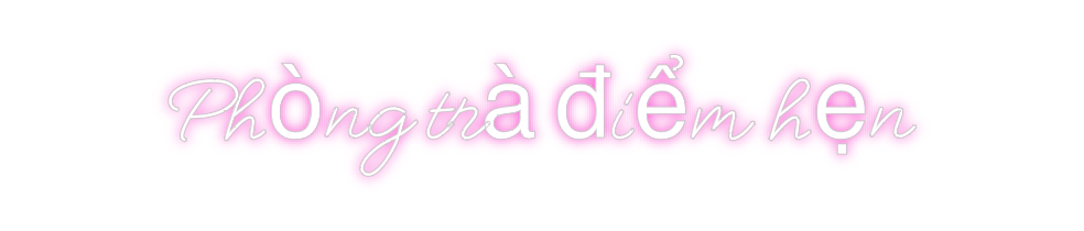 Design Your Own Sign Phòng trà điể...