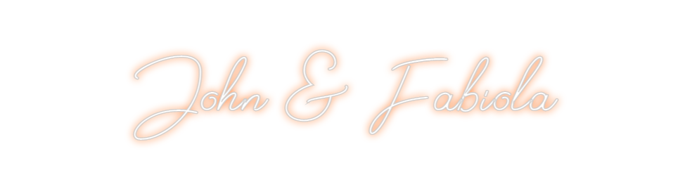 Design Your Own Sign John & Fabiola