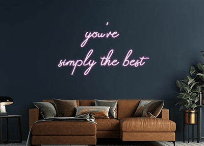 Design Your Own Sign you're 
simpl...