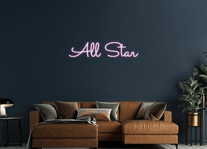 Design Your Own Sign All Star