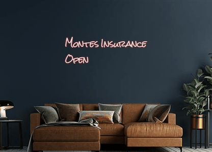 Design Your Own Sign Montes Insura...