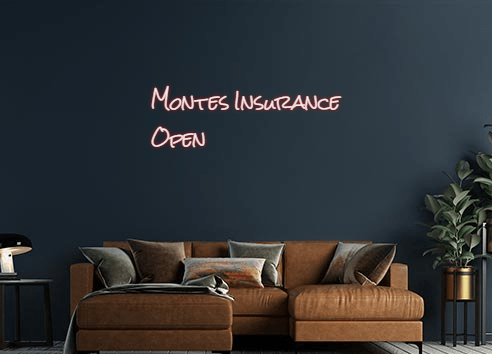 Design Your Own Sign Montes Insura...