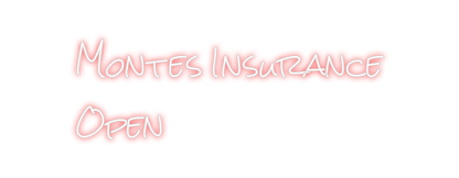 Design Your Own Sign Montes Insura...