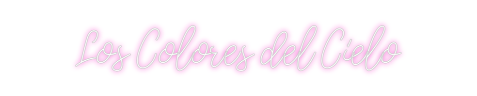 Design Your Own Sign Los Colores d...