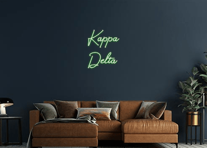 Design Your Own Sign Kappa
Delta