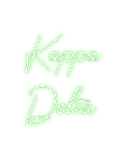 Design Your Own Sign Kappa
Delta